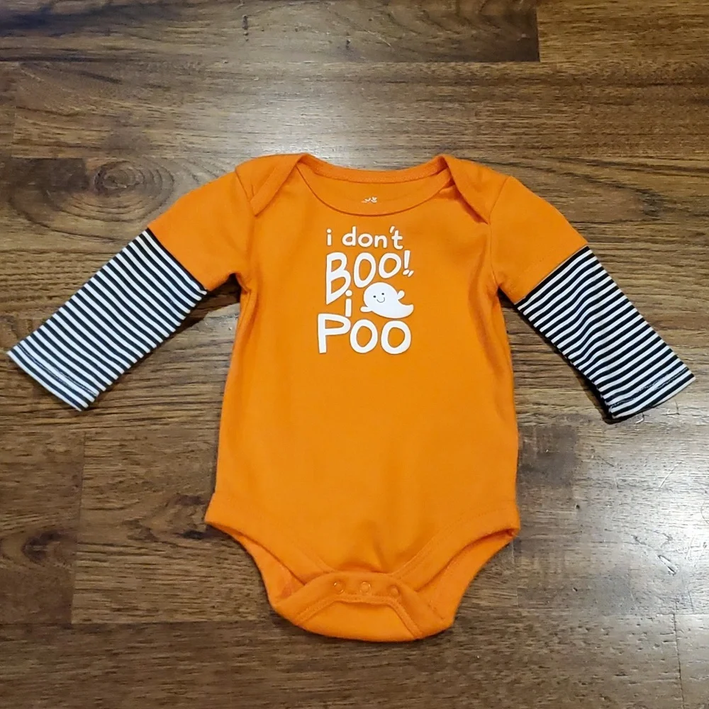 Newborn unisex Halloween one piece size 0-3M - Picture 1 of 4